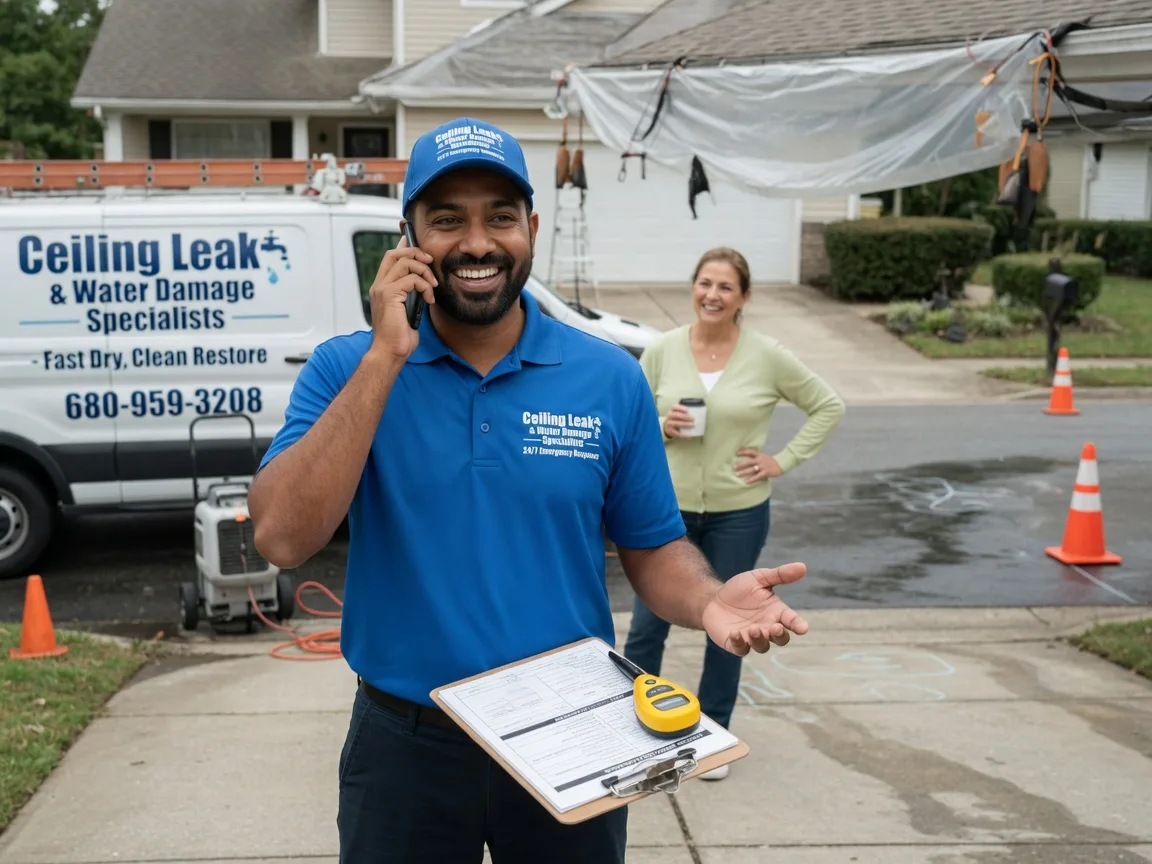 Ceiling Leak Cleanup Indore, WV FAQs